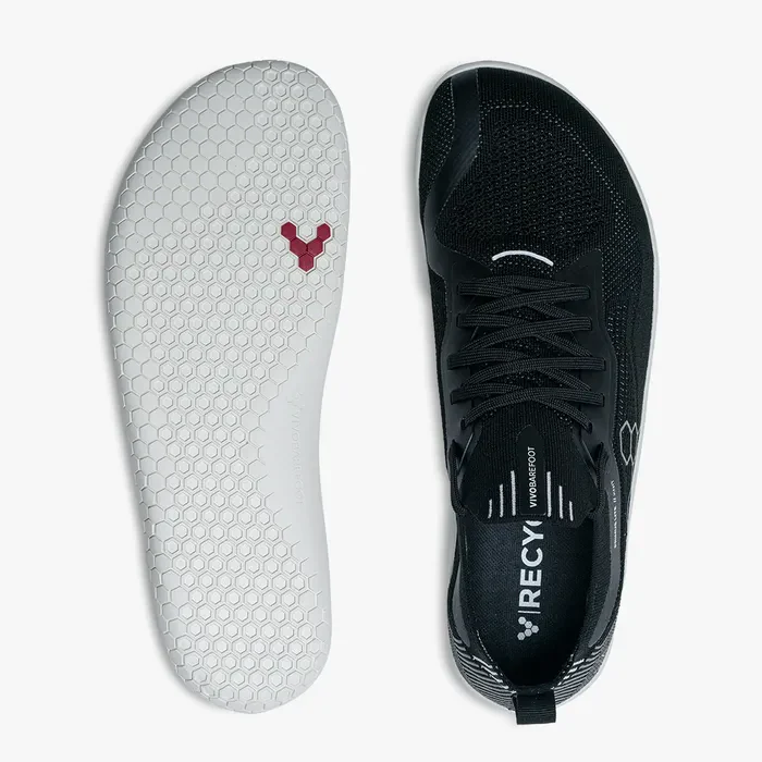 Vivobarefoot Men's Primus Lite Knit - Obsidian Textile - Image 3