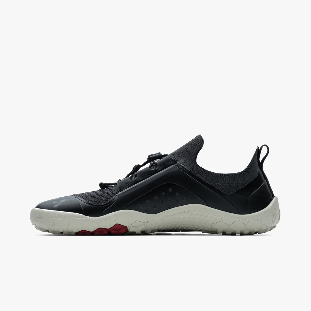 Vivobarefoot Women's Primus Trail Knit FG - Obsidian/Pelican - Image 5