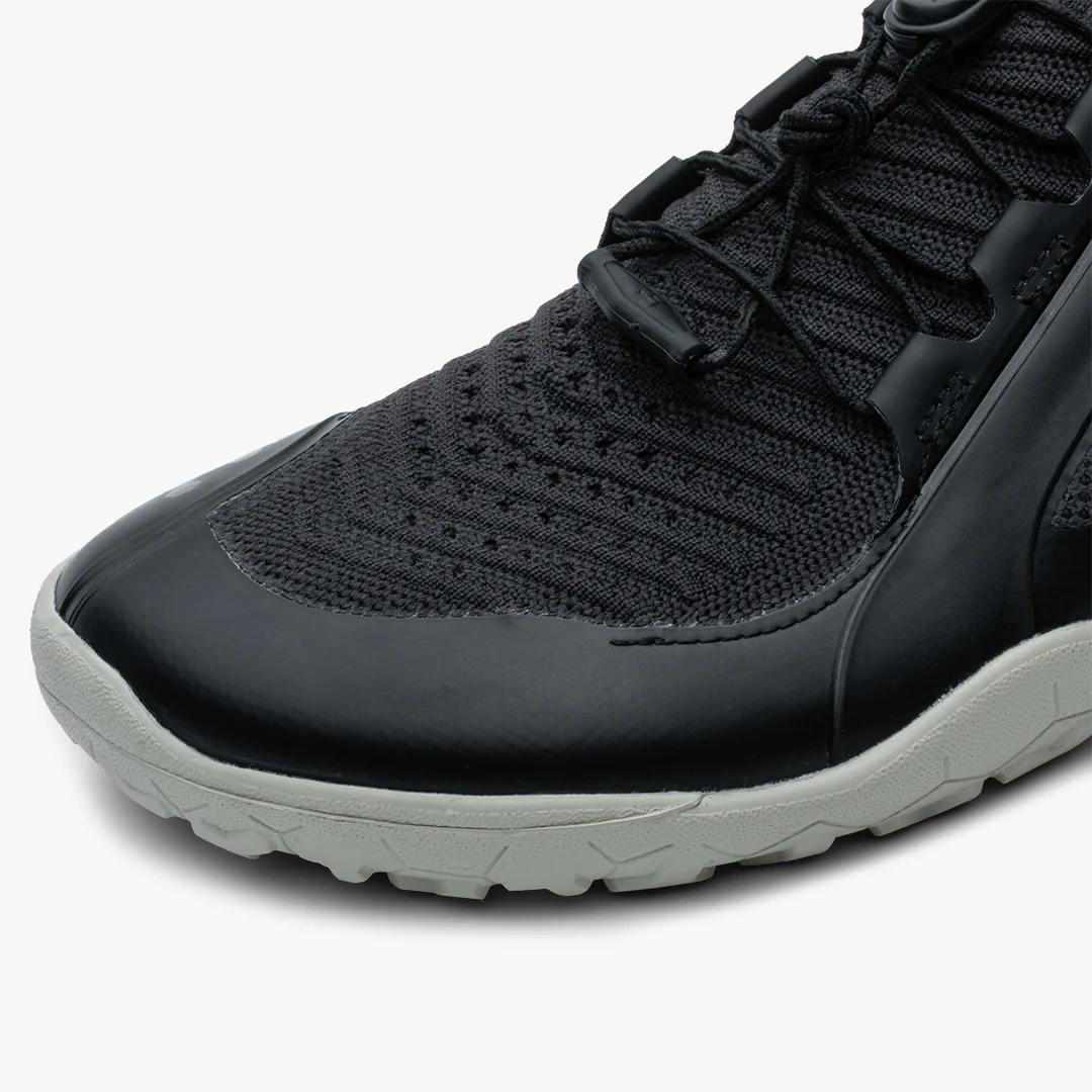 Vivobarefoot Women's Primus Trail Knit FG - Obsidian/Pelican - Image 7