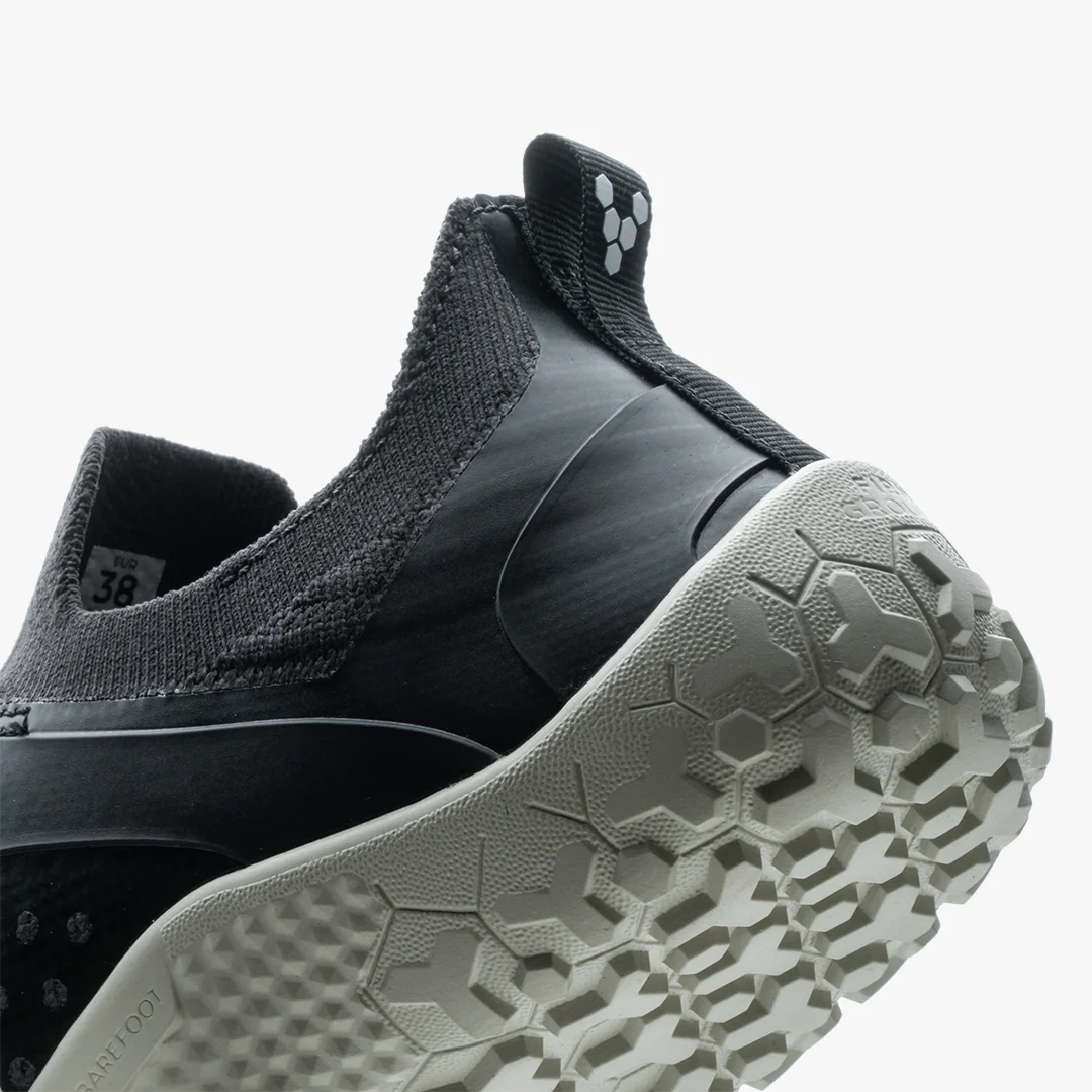 Vivobarefoot Women's Primus Trail Knit FG - Obsidian/Pelican - Image 8